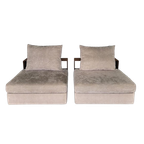 2 X Flexform Groundpiece 1-Zit Sofa thumbnail 1