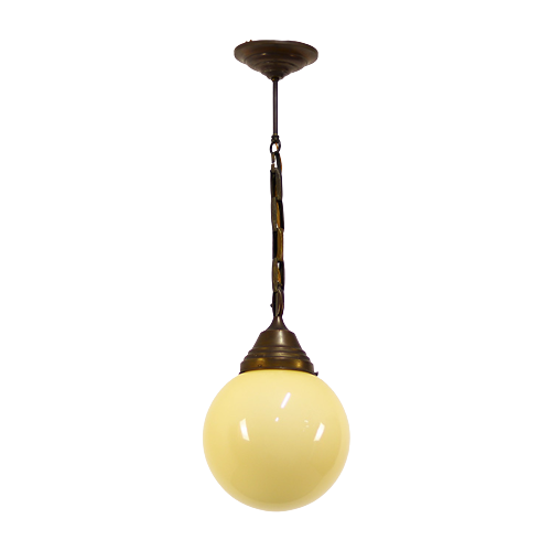 Antieke Art-Deco Hanglamp