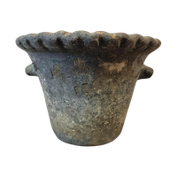 Antieke Pot Bloempot Aardewerk 1800