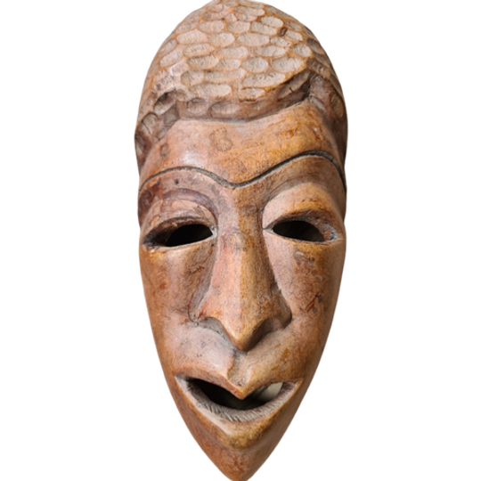 Oud Afrikaans Masker Van Hout 1