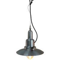 Set Unieke En Zeldzame 'kleine' Vintage Ucello Visserslampen Plafondlamp