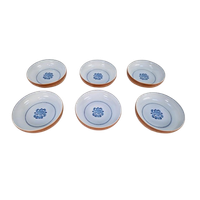 6 X Vintage Villeroy & Boch Chekiang Soepkom Ontbijt Kom '60