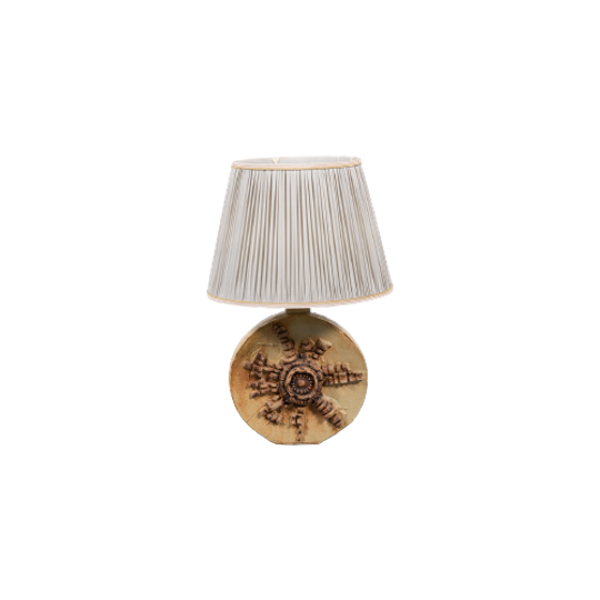 Ceramic Table Lamp / Tafellamp By Bernard Rooke England, 1960’s 1