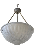 Lamp Schaallamp Hanglamp Model Artisjok Art Deco 1930 Frans