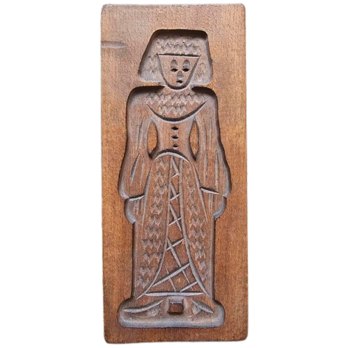 Houten Koekplank / Speculaasplank Vrouw