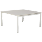 Solidesk Vergadertafel, Wit Blad, 140 X 140 Cm, Vaste Hoogte Onderstel thumbnail 1