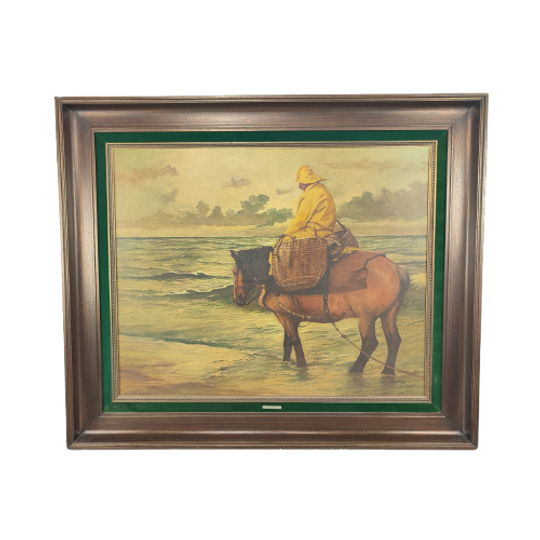 Andre De Man - Schilderij - Paardenvisser 1