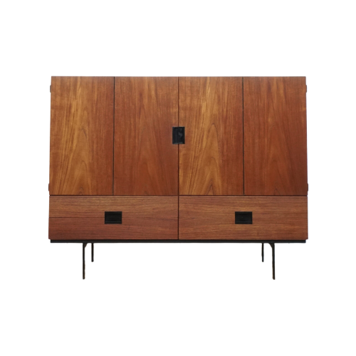 Jananese Series Highboard Model Cu04 By Cees Braakman For Pastoe