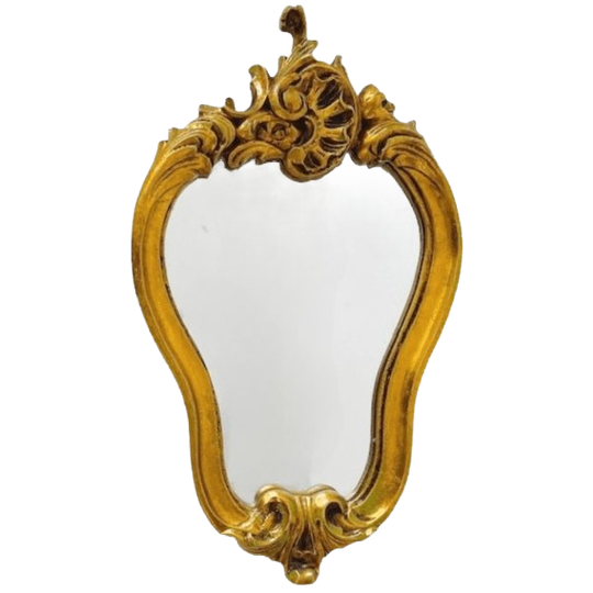 Barok Vintage Goud Spiegeltje 1