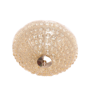 Carl Fagerlund Wand Of Plafondlamp, Orrefors/Lyfa 1960S