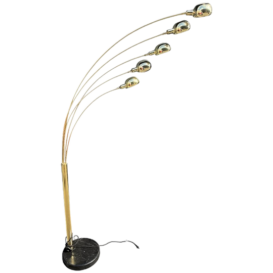 Messing Vintage Vloerlamp 1