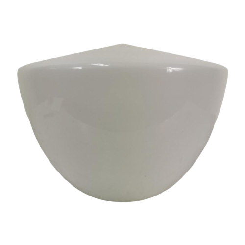Vintage Lampenkap Van Wit Opaalglas, Witte Opaline Lamp