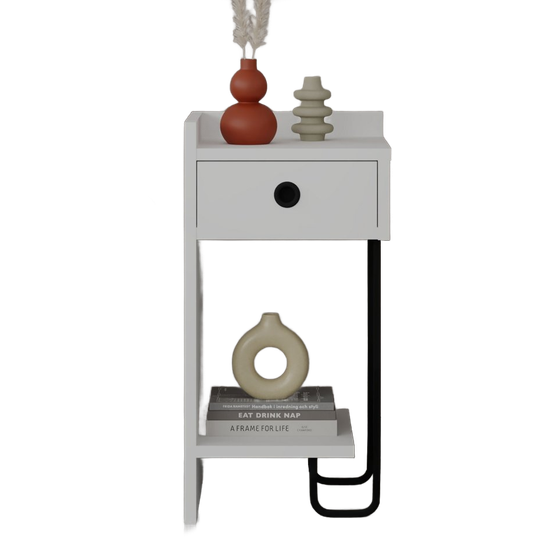 Evila | Originals Sirius Nachtkastje Links Wit 1