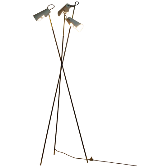 Elegante Mid-century Modernistische Stilnovo Stalamp Uit 1960 Italïe 1