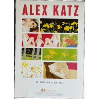 Alex Katz, Exibition Poster Galerie Noah Gmbh Augsburg,2021