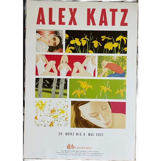 Alex Katz, Exibition Poster Galerie Noah Gmbh Augsburg,2021 1