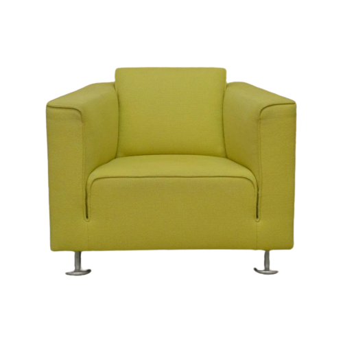 Staat Gele Stoffen Design On Stock Blizz Fauteuil