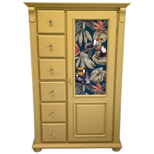 Restyle Meidenkast Okergeel Farrow & Ball 1