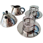 Alessi 2 Persoons Koffieservies Ontworpen Door Michael Graves, 80's 1 thumbnail 1