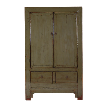 Chinese Huwelijkskast Rood Hoge Kast Ladekast Ming-Dynastie - Exclusief Palazzo Model