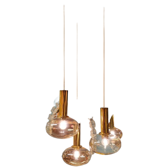 Vintage Hillebrand Leuchten Design Hanglamp Plafondlamp Lamp 1