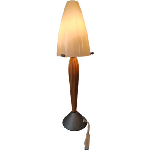 Vintage Mushroom Tafel Lamp Raket Design.