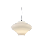 Vintage Mid Century Melkglas Hanglamp thumbnail 1