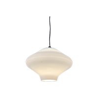 Vintage Mid Century Melkglas Hanglamp