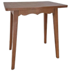 Vintage Tafel Met Ingelegd Blad thumbnail 1