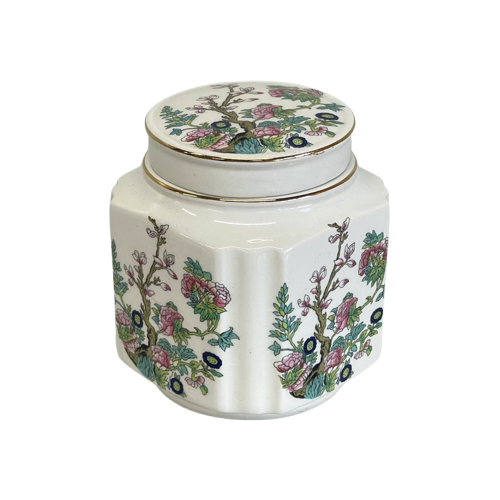 Vintage China Theebus Sadler Potje Met Deksel