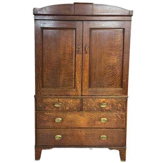 Antique Walnut Cupboard, 19th Century 1