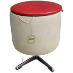 Round Skai Laundry Box / Stool 1960S thumbnail 1