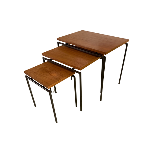 Vintage Design Nesting Tables Cees Braakman - Pastoe