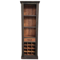 Houten Wijnkast Met Opbergruimte