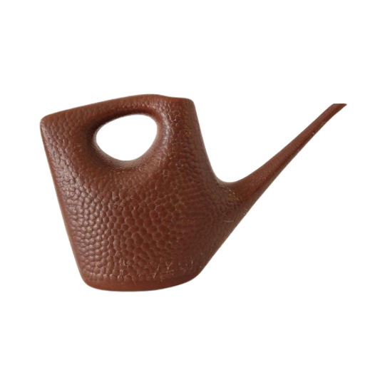 Vintage Gieter Bruine Retro Gieter Jaren 60 Jaren 70 1