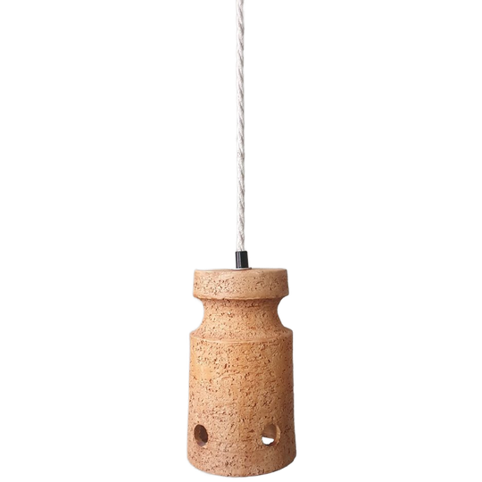 Vintage Herda Fat Lava Keramieke Hanglamp 1