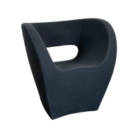 Moroso Little Albert Fauteuil, Iconisch Design Van Ron Arad In Zwart