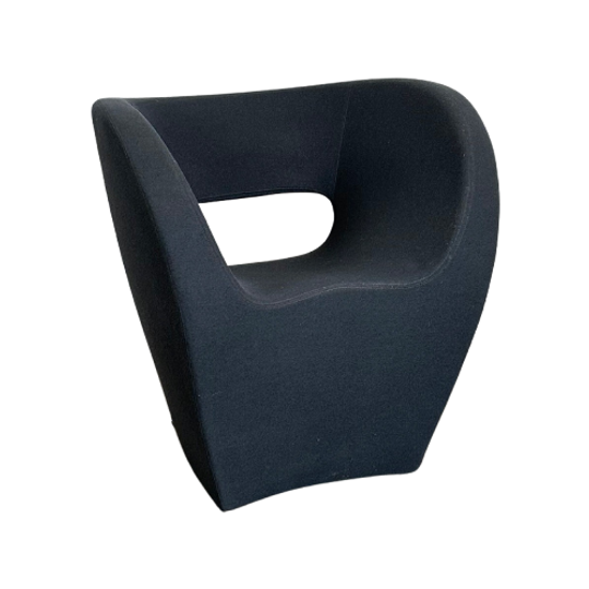 Moroso Little Albert Fauteuil, Iconisch Design Van Ron Arad In Zwart 1
