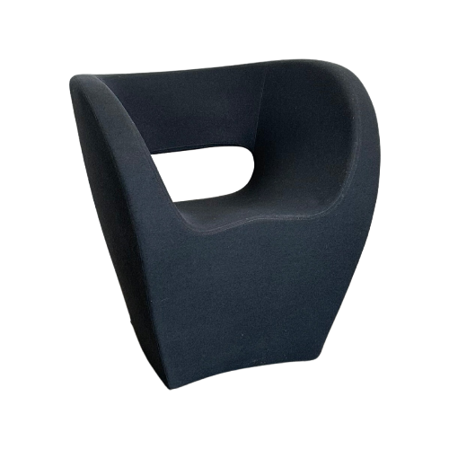 Moroso Little Albert Fauteuil, Iconisch Design Van Ron Arad In Zwart