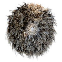 Bazar Bizar | De Coastal Juju Muurdecoratie - Grijs Bruin - M