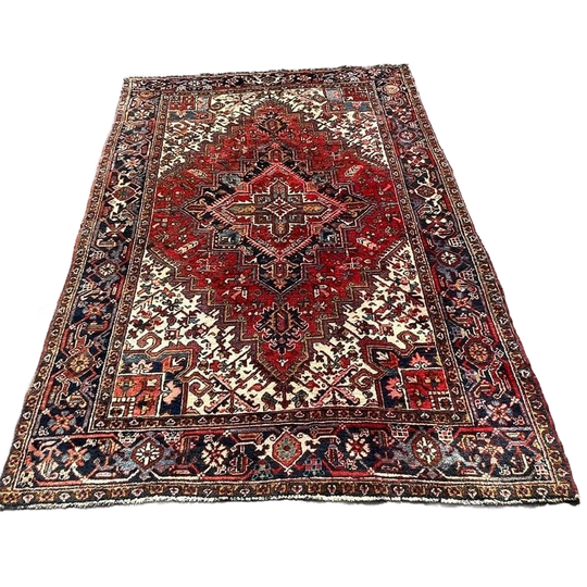 Grote Pers/vloerkleed Karpet Vintage 276 X 187 Cm. 1