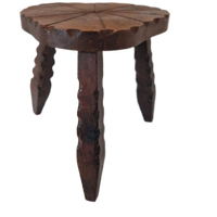 Vintage Krukje Brutalist Spaanse Kruk Plantentafel