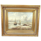 Hendrick Vader - Hollands Strandzicht thumbnail 1