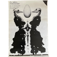 F. Starowieyski (1930-2009), Die Zofen, 1986, Orginal Theater Poster,