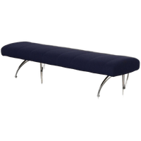 Moroso Waiting Ontvangstbank, Donkerblauw 200 X 51 Cm