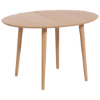 Kave Home | Oqui Eettafel Uitschuifbaar Rond thumbnail 1