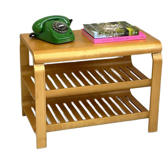 Vintage IKEA Richard Clack Tafel Schoenenrek Rek Kastje 1