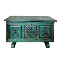 India Ibiza Dekenkist In Turquoise/ Vintage Look Kist