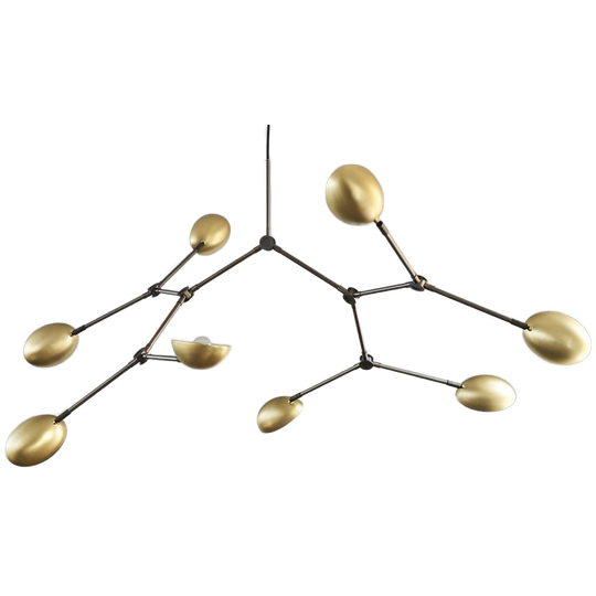 101 Copenhagen | Drop Chandelier - Brass 1