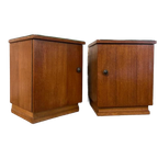 Set Art Deco Kastjes. Met Glasplaat En Bijzondere Details. thumbnail 1
